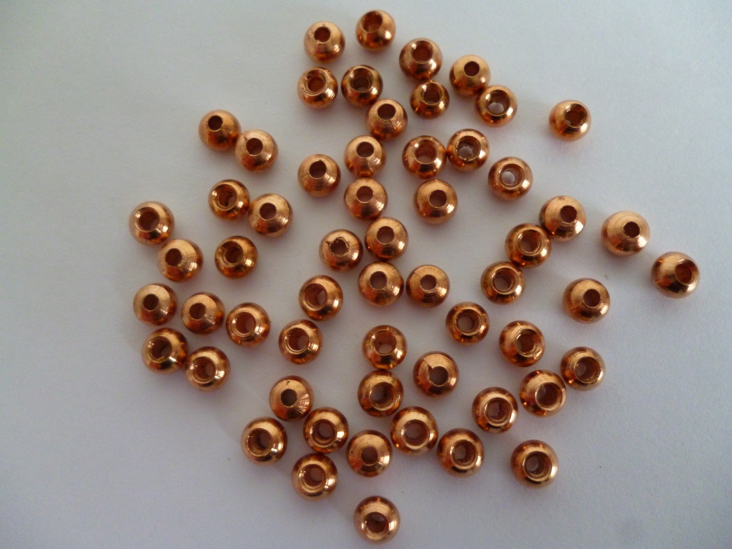 Brass Bead Copper 2,4 mm